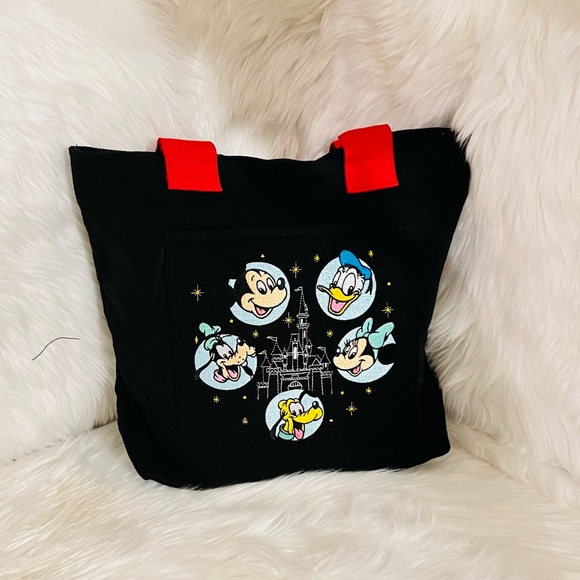 Mickey Mouse and Friends Canvas Tote Bag - Picture 4 of 6